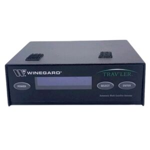 WINEGARD TRAV'LER AUTOMATIC MULTI SATELLITE ANTENNA UNIT 2412298 NO POWER SUPPLY